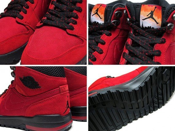 Кроссовки Air Jordan 1 Trek [Gym Red Black Anthracite].