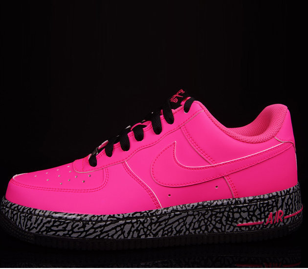 air force pink and black