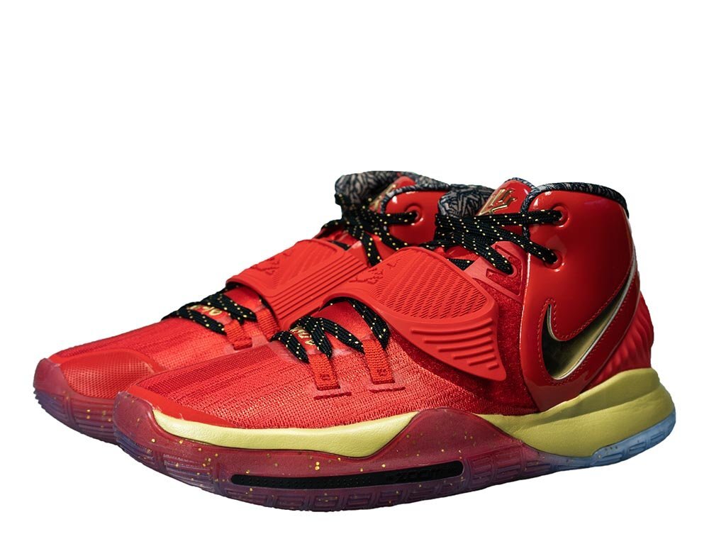 red and gold kyrie 6